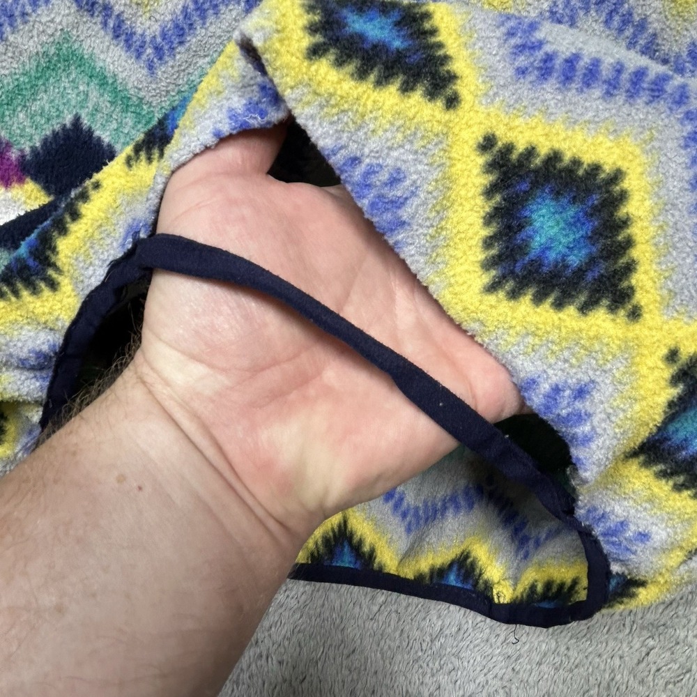Patagonia Synchilla Pullover Women's L Multi Fleece Timber Twist Aztec *HOLES - Picture 10 of 16